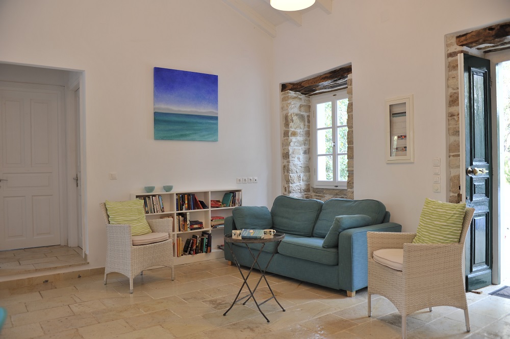 and a living room